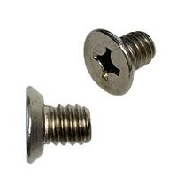 #8-32 X 1/2" Flat Head (Undercut), Phillips, Machine Screw, Coarse, 18-8 Stainless
